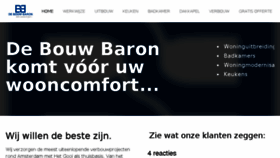 What Bouwbaron.nl website looked like in 2017 (7 years ago)