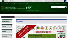 What Bri.ifsp.edu.br website looked like in 2017 (7 years ago)