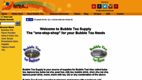 What Bubbleteasupply.com website looked like in 2017 (6 years ago)