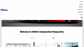 What Bidiags.co.uk website looked like in 2017 (6 years ago)