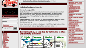 What Busfreaks.de website looked like in 2017 (6 years ago)