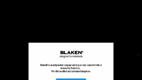 What Blaken.com website looked like in 2017 (6 years ago)