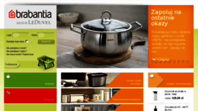 What Brabantia.pl website looked like in 2017 (6 years ago)