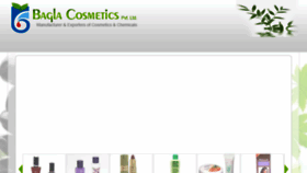 What Baglacosmetics.com website looked like in 2017 (6 years ago)