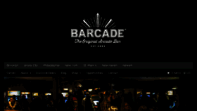 What Barcade.com website looked like in 2017 (6 years ago)