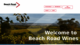 What Beachroadwines.com.au website looked like in 2017 (6 years ago)