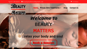 What Beautymattersplk.co.za website looked like in 2017 (6 years ago)