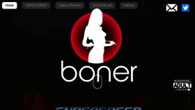 What Bonergames.com website looked like in 2017 (6 years ago)