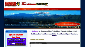 What Benidormdirect.com website looked like in 2017 (6 years ago)