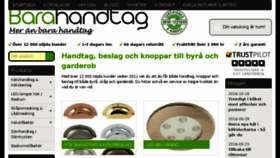 What Barahandtag.se website looked like in 2017 (6 years ago)