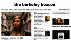 What Berkeleybeacon.com website looked like in 2017 (6 years ago)