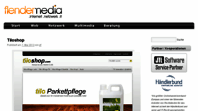What Blog.flendermedia.de website looked like in 2017 (7 years ago)