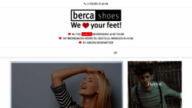 What Bercashoes.com website looked like in 2017 (6 years ago)