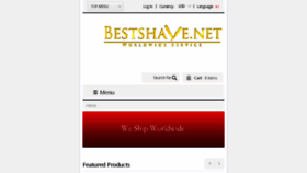 What Bestshave.net website looked like in 2017 (6 years ago)