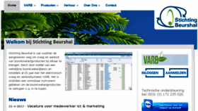 What Beurshal.nl website looked like in 2017 (6 years ago)