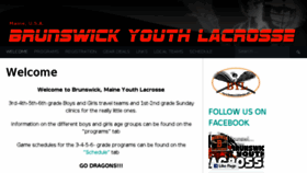 What Brunswicklaxme.org website looked like in 2017 (6 years ago)