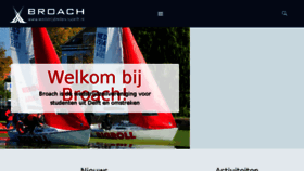 What Broach.nl website looked like in 2017 (6 years ago)