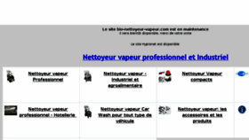 What Bio-nettoyeur-vapeur.com website looked like in 2017 (6 years ago)