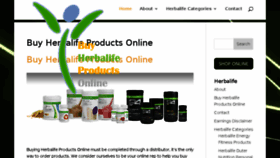 What Buyherbalproductsonline.com website looked like in 2017 (6 years ago)