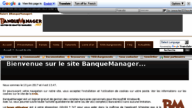 What Banquemanager.net website looked like in 2017 (6 years ago)