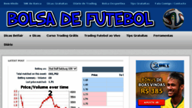What Bolsadefutebol.com website looked like in 2017 (6 years ago)