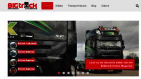 What Bigtruck.nl website looked like in 2017 (6 years ago)