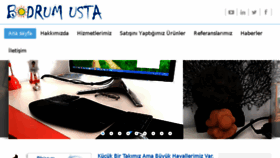 What Bodrumusta.com website looked like in 2017 (6 years ago)