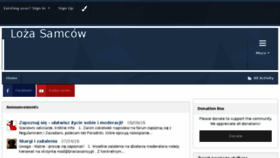 What Braciasamcy.pl website looked like in 2017 (6 years ago)