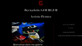 What Bernadette-goerger.com website looked like in 2017 (6 years ago)