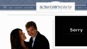 What Bobanddawndavis.com website looked like in 2017 (6 years ago)