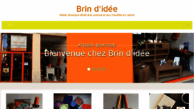 What Brin-d-idee.net website looked like in 2017 (6 years ago)