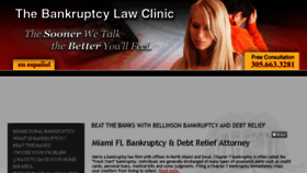 What Bankruptcylawclinic.net website looked like in 2017 (6 years ago)