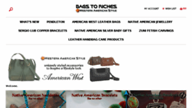 What Bags-to-riches.co.uk website looked like in 2017 (6 years ago)