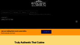 What Bangkokgarden.ca website looked like in 2017 (6 years ago)