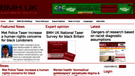 What Blackmentalhealth.org.uk website looked like in 2017 (6 years ago)
