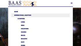 What Baas.org website looked like in 2017 (6 years ago)