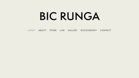 What Bicrunga.com website looked like in 2017 (6 years ago)