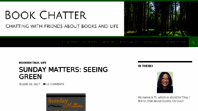 What Bookchatter.net website looked like in 2017 (6 years ago)