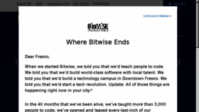 What Bitwiseindustries.com website looked like in 2017 (6 years ago)