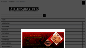 What Bombaystores.biz website looked like in 2017 (6 years ago)