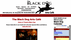 What Blackdogsnoqualmie.com website looked like in 2017 (6 years ago)