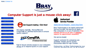 What Braytechnologies.com website looked like in 2017 (6 years ago)