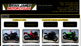 What Bjmotorcycles.com website looked like in 2017 (6 years ago)
