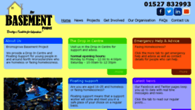 What Bromsgrovebasementproject.org.uk website looked like in 2017 (6 years ago)