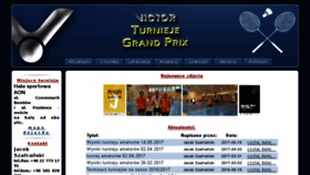 What Badminton.net.pl website looked like in 2017 (6 years ago)
