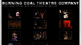 What Burningcoal.org website looked like in 2017 (6 years ago)