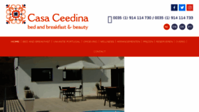 What Bedandbreakfast-casaceedina.com website looked like in 2017 (6 years ago)