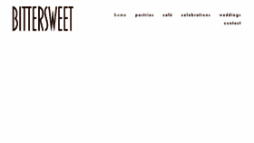 What Bittersweetpastry.com website looked like in 2017 (6 years ago)