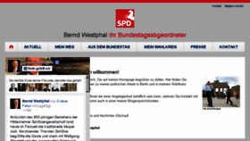 What Bernd-westphal.de website looked like in 2017 (6 years ago)