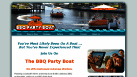 What Bbqpartyboats.com website looked like in 2017 (6 years ago)